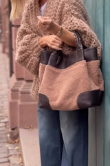 Women Casual Oversized Loose Cardigan Sweater