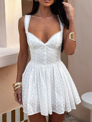 Skyla Mini Dress - White