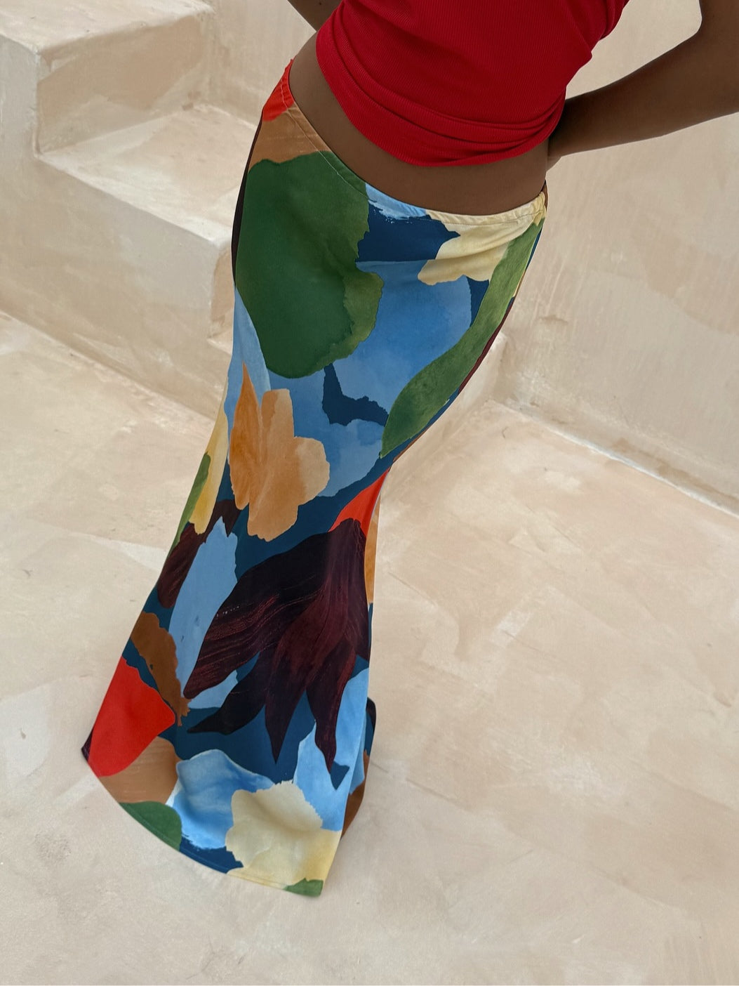 Abstract Geometric Pattern Knitted Jacket