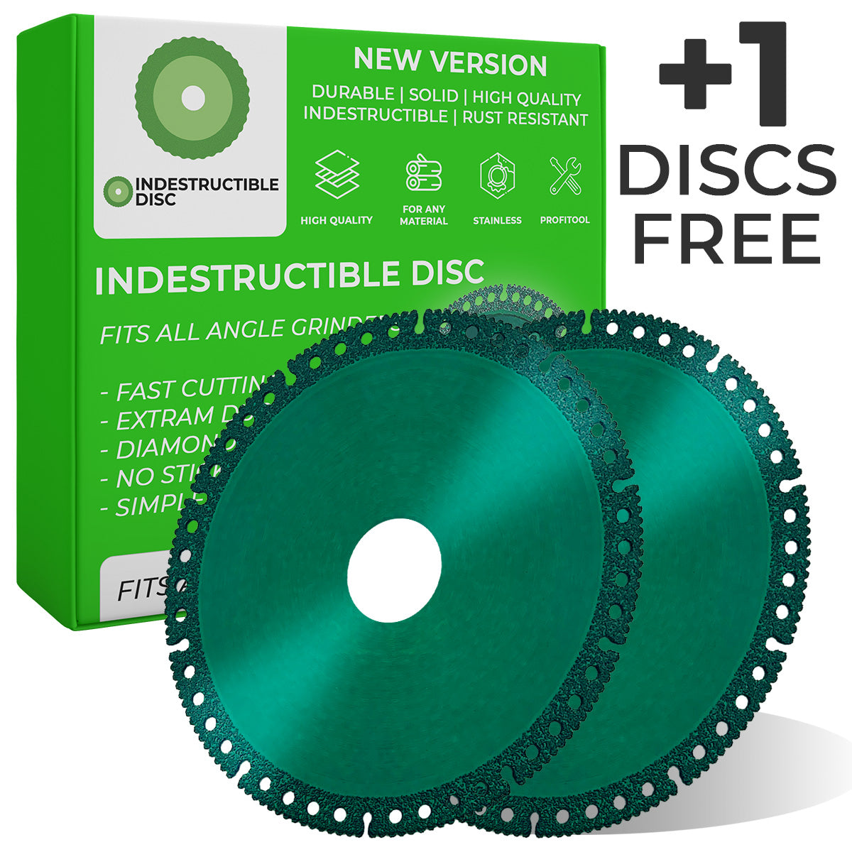 INDESTRUCTIBLE DISC™ 2.0 - Cut everything in seconds