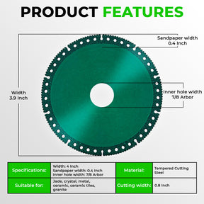 INDESTRUCTIBLE DISC™ 2.0 - Cut everything in seconds